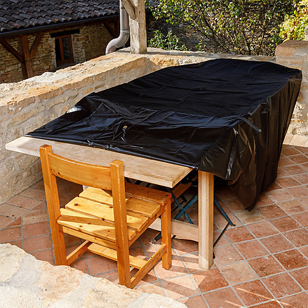 Housse L 240 x l 130 x H 65 cm pour salon de jardin - SOMAGIC