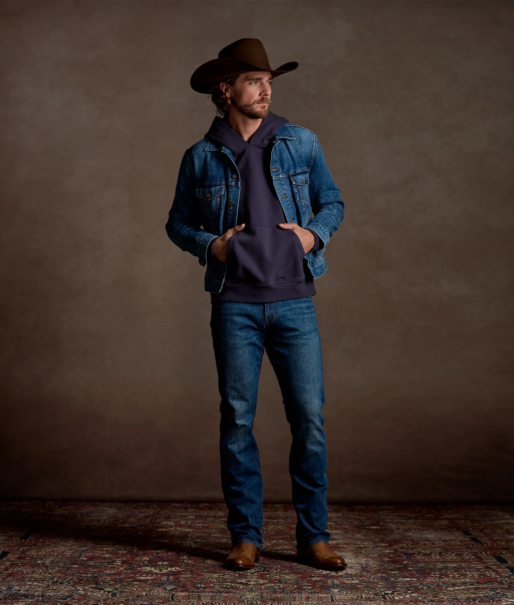 Lucchese Hoodie - Midnight