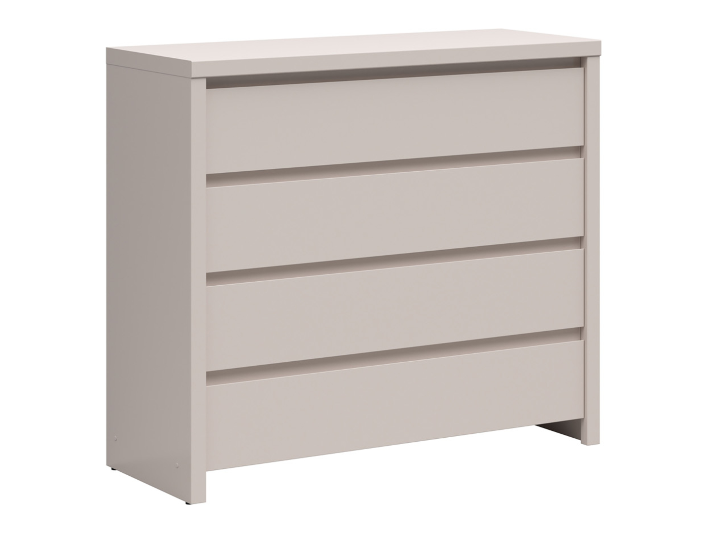 Komoda Kaspian 105 cm z 4 szufladami kaszmir