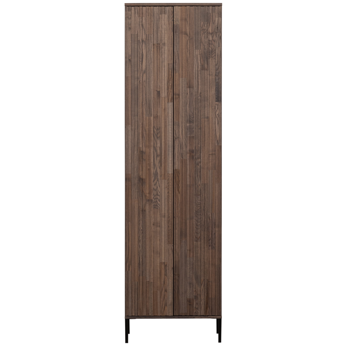 WOOOD hoge kast New Gravure - Essen - Espresso - 210x60x42