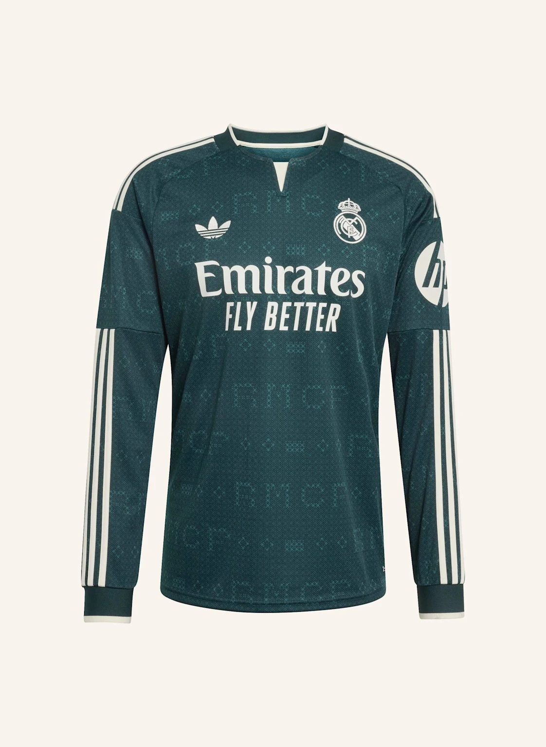 adidas REAL MADRID 26/27 AUSWÄRTSTRIKOT, LANGÄRMLIG