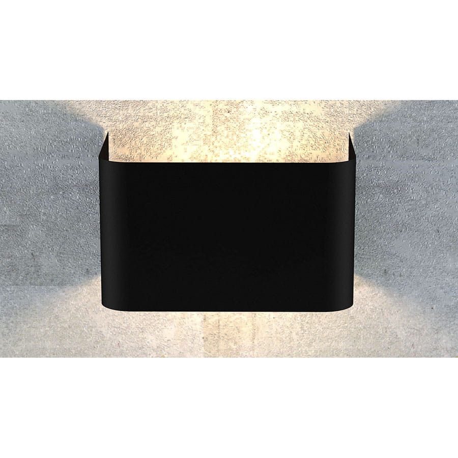 Kinkiet czarny KOMA 1xG9x8W wym:14x20x5cm IP20 Emibig