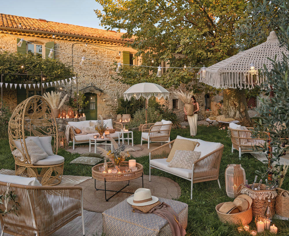 AUBENAS - Guirlande lumineuse blanche L1300