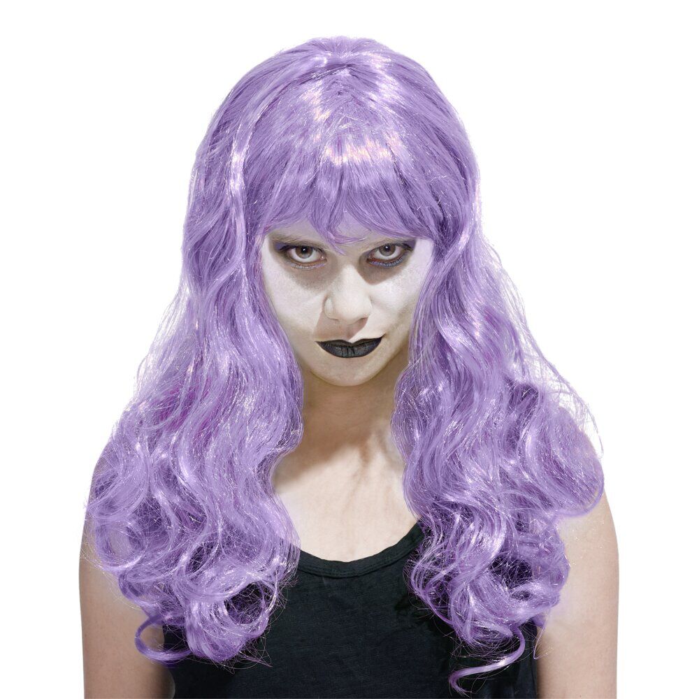 Perruque femme cheveux longs ondulés L50cm (2 modèles)