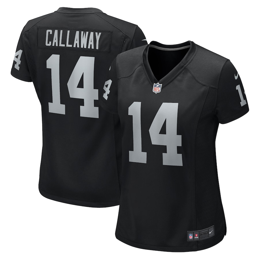 Marquez Callaway Las Vegas Raiders Nike Women's Team Game Jersey -  Black