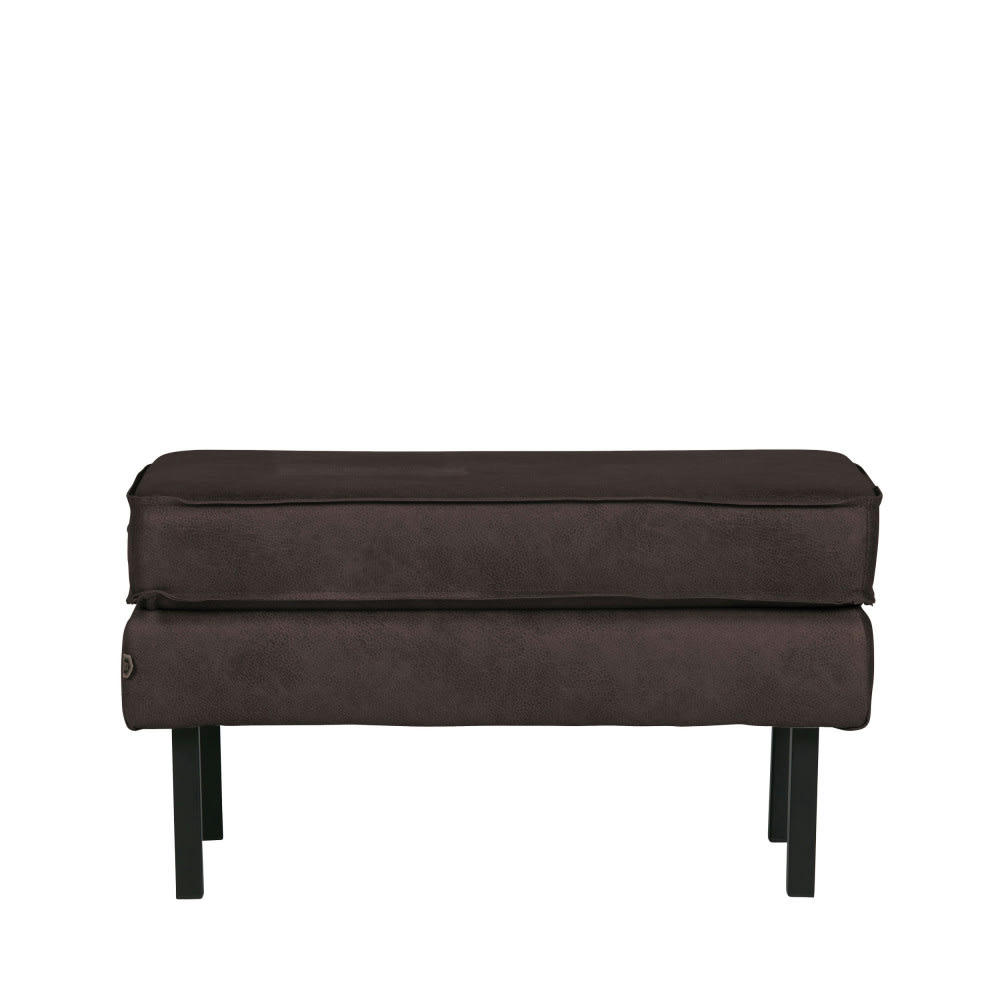 BRONCO - Repose-pieds en simili noir