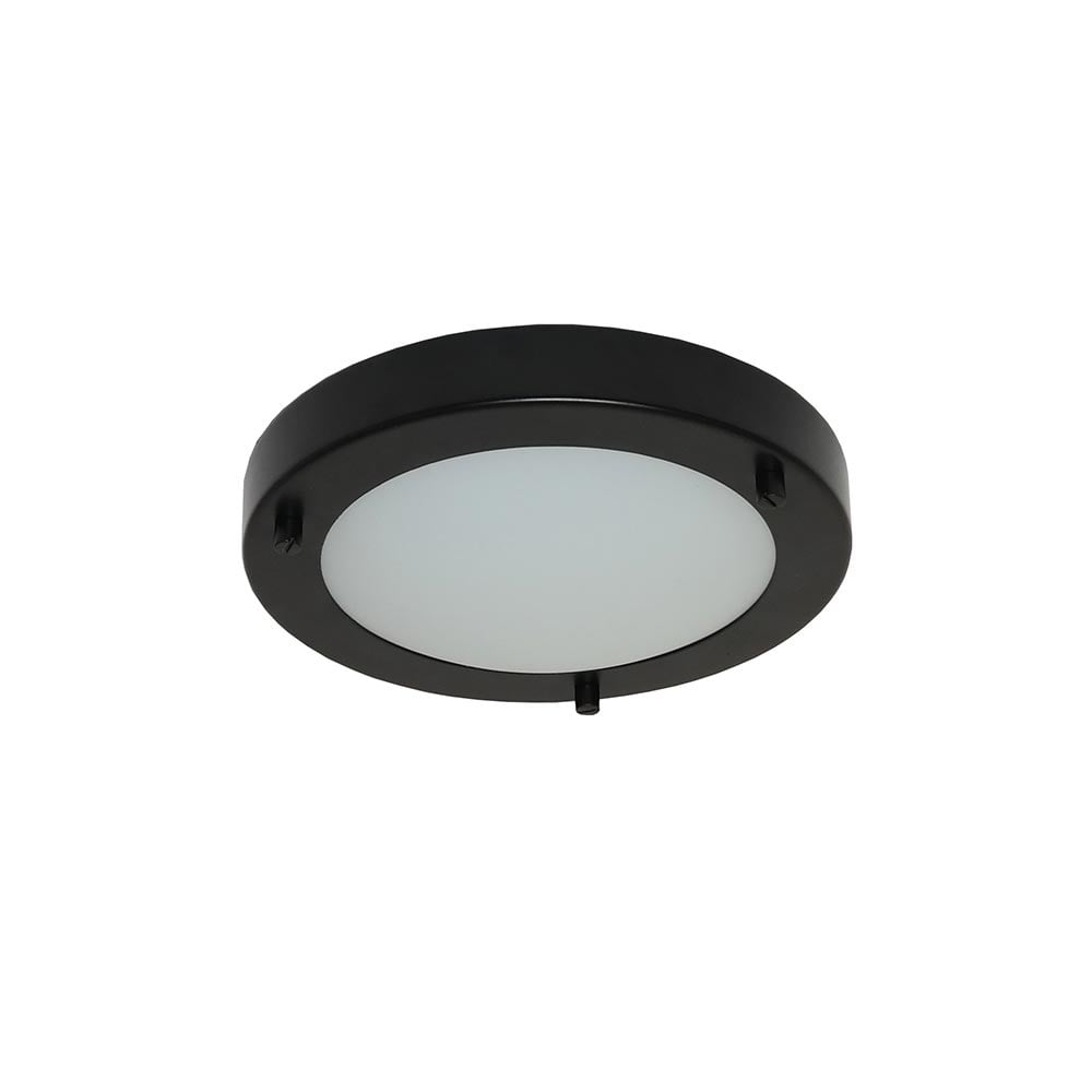 Artdelight plafondlamp Yuca - 1 lichts - 18 x 5  cm - zwart