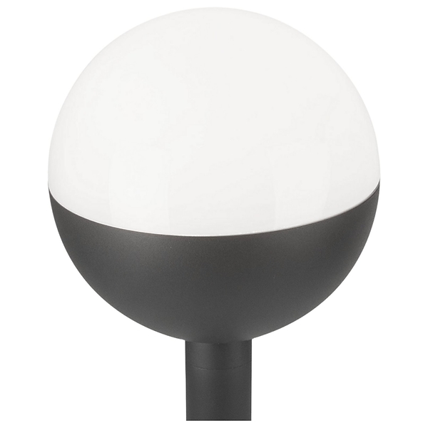 Lampa stojąca zewnętrzna Ulsa aluminiowa 50cm biało-czarna