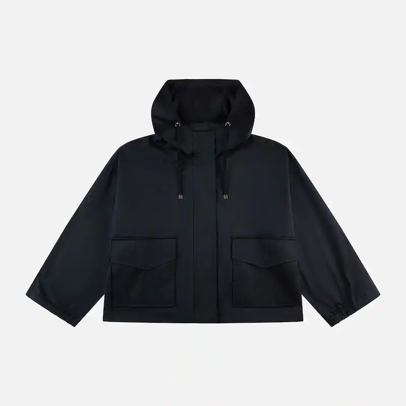 Anorak in cotton gabardine