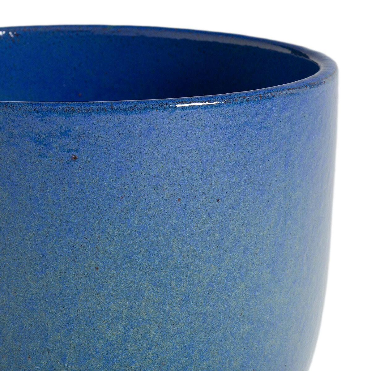 Cache-pot terre cuite émaillée Ø37 cm, Lulita
