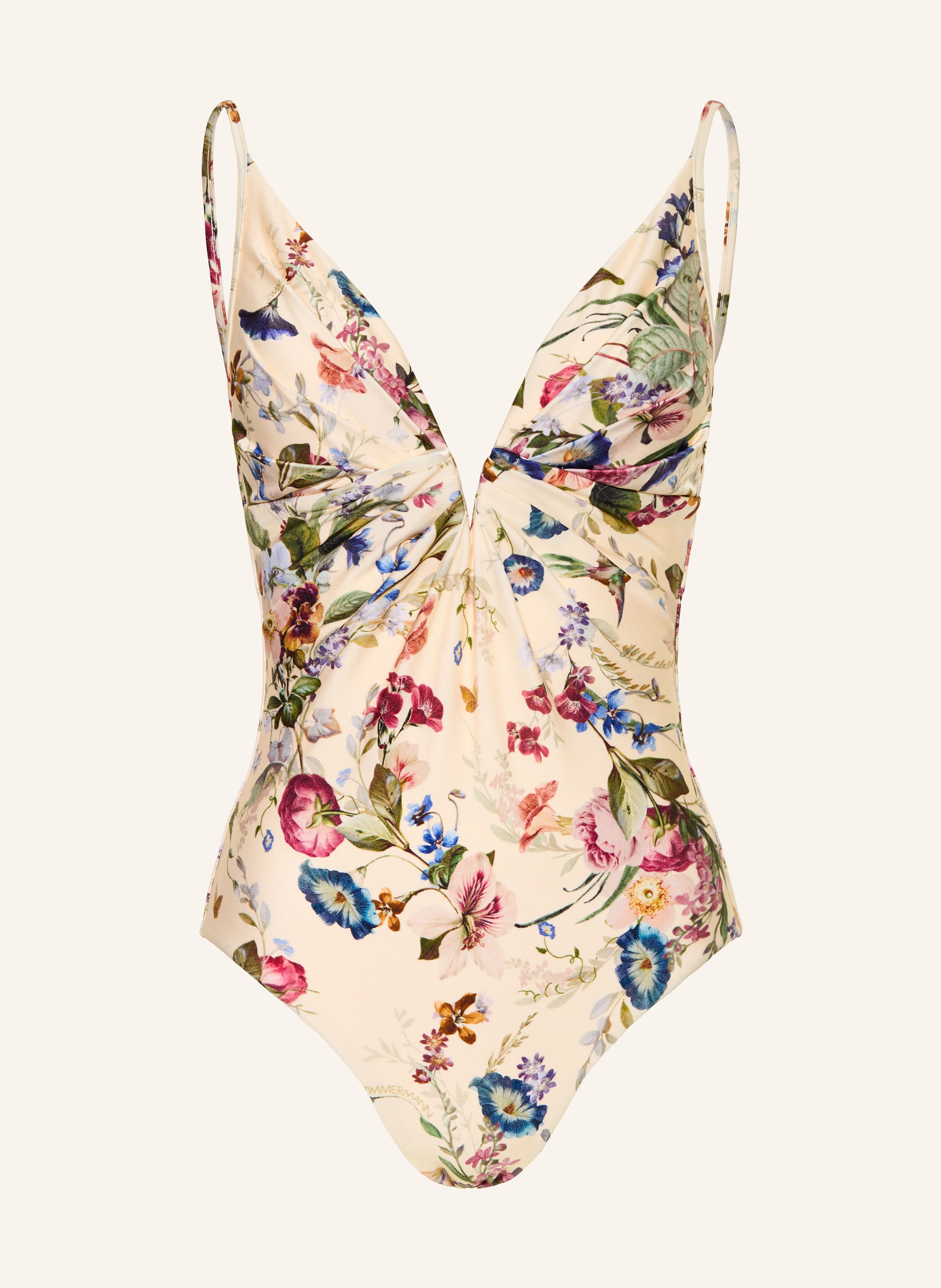 ZIMMERMANN Badeanzug PATIENCE TUCK PLUNGE