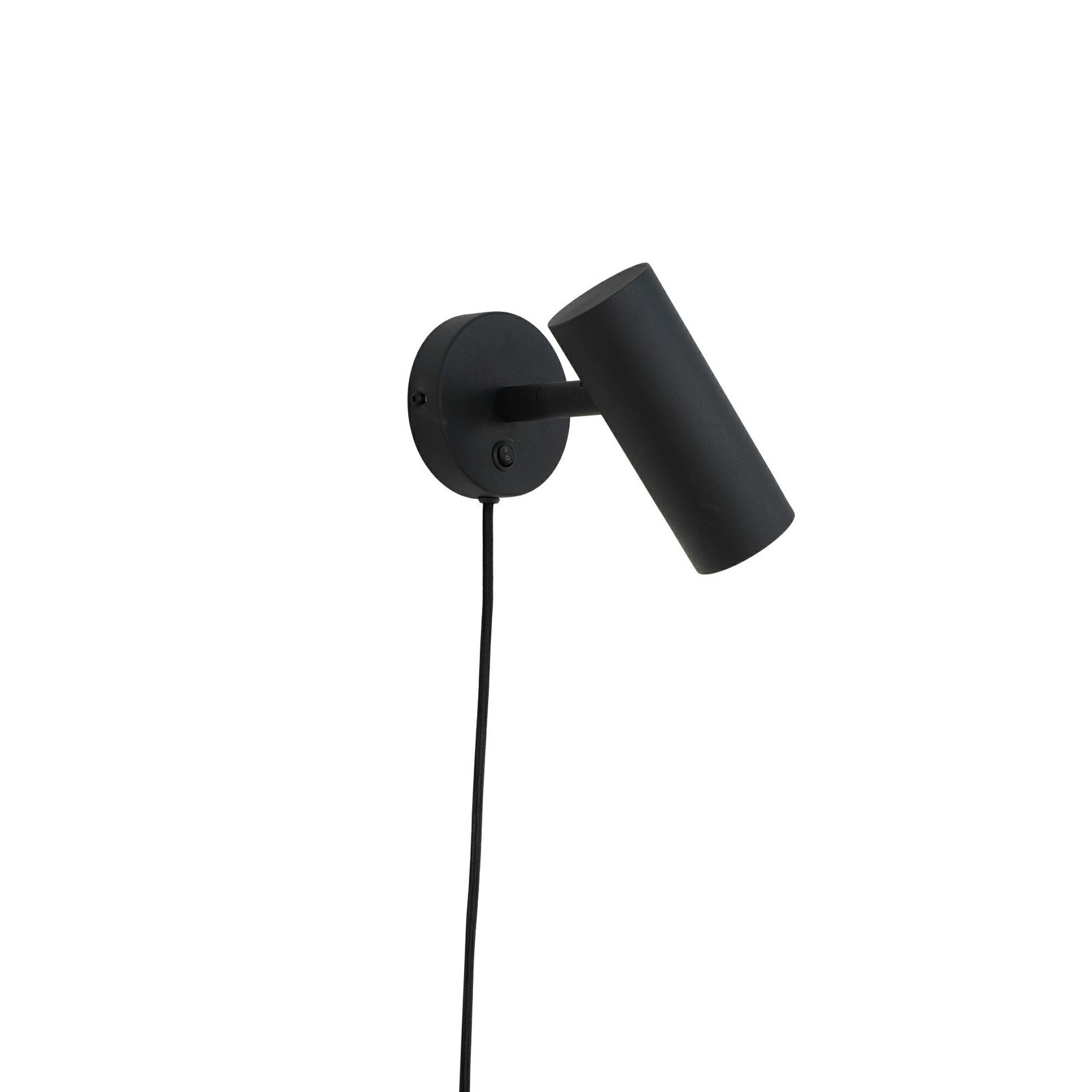 KINKIET Paris czarny STALOWY przewód 190cm nowoczesny design