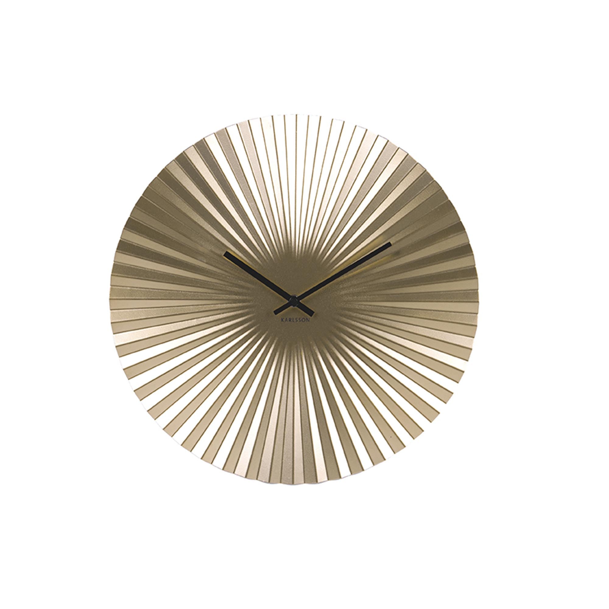 Karlsson wandklok Sensu - goud - Ø40cm