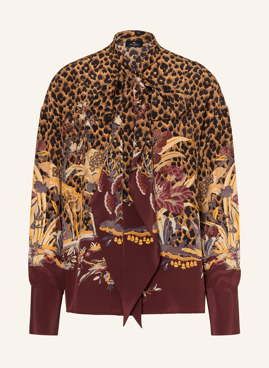 ETRO Schluppenbluse aus Seide
