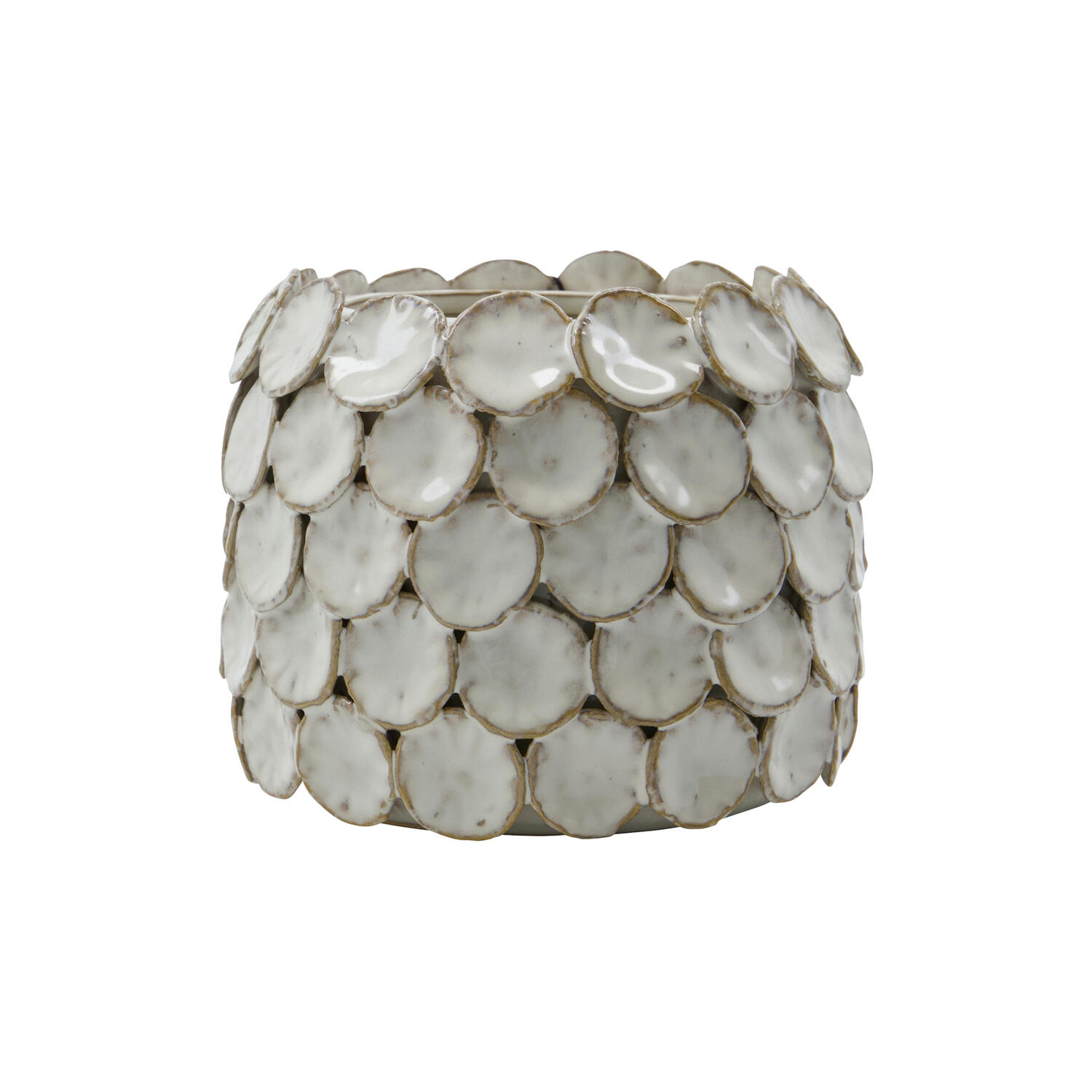 HDDot Vase Lav, Hvid