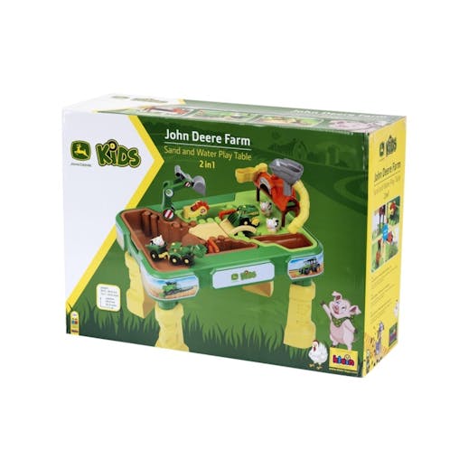 John Deere Farm Sand & Water 2 In 1 Activity Play Table Kids Toy 18m