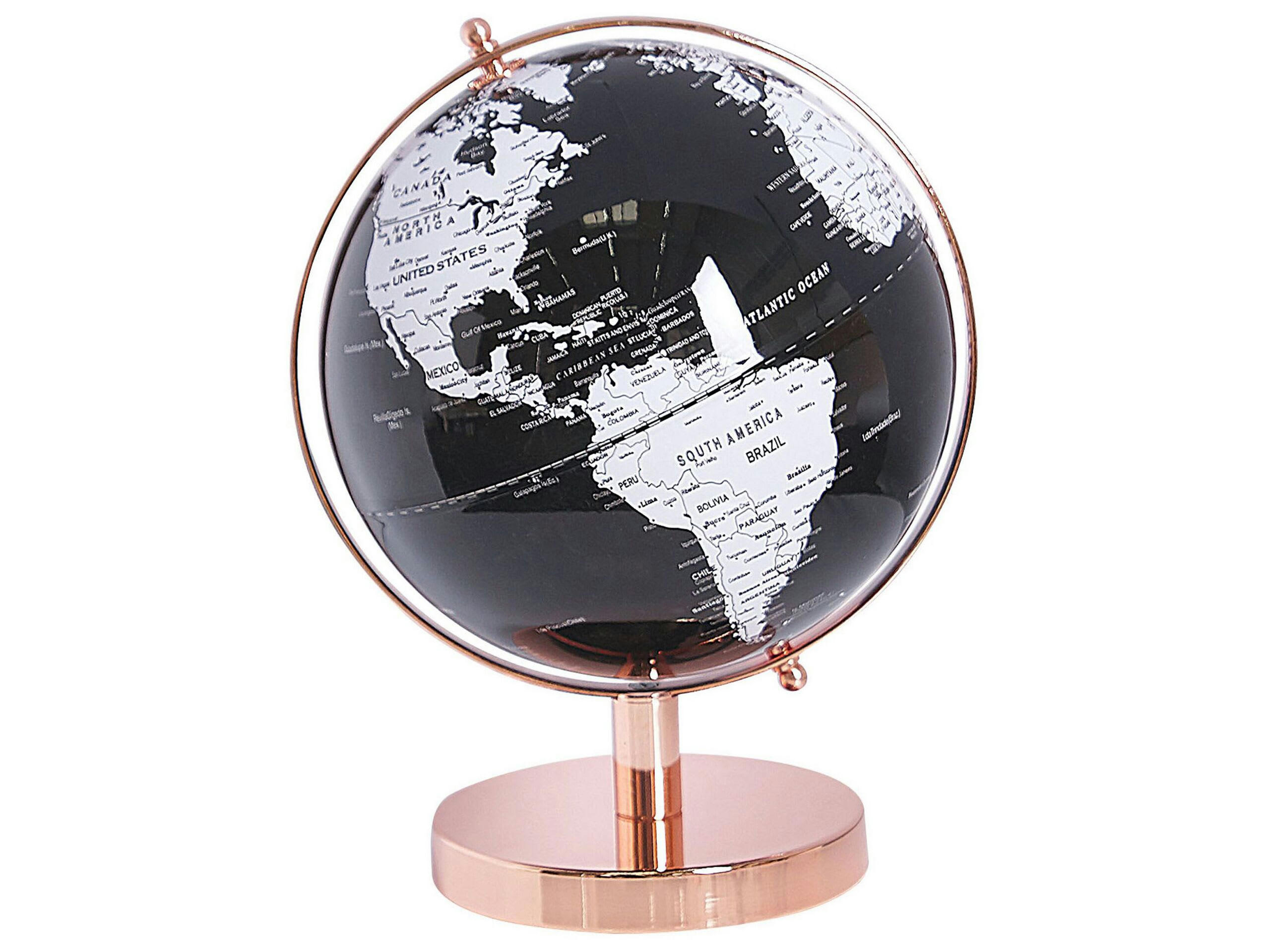 CABOT - Globe noir et blanc 28 cm