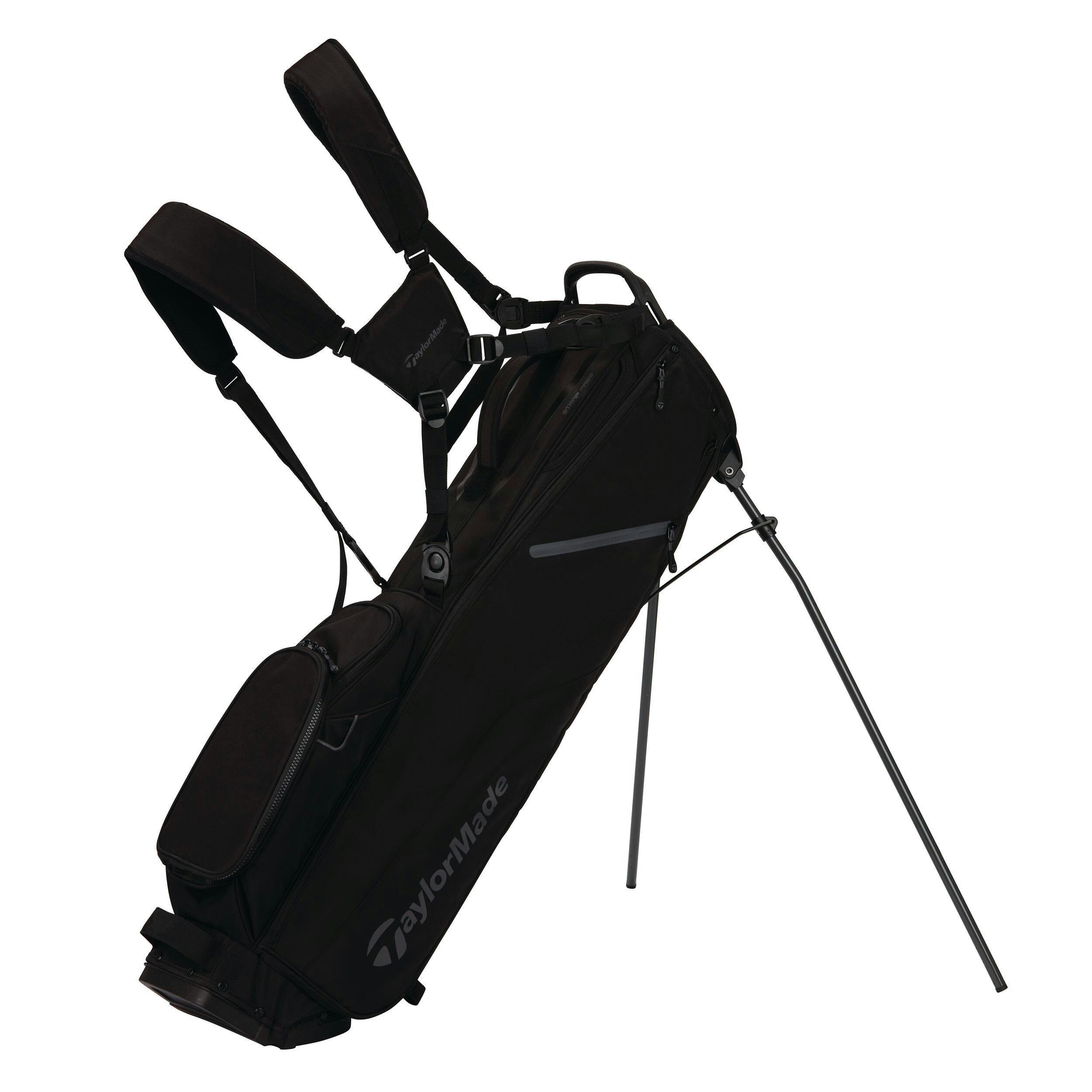 Taylormade Flextech Lite Golf Stand Bag with Leg Lock Technology, Black