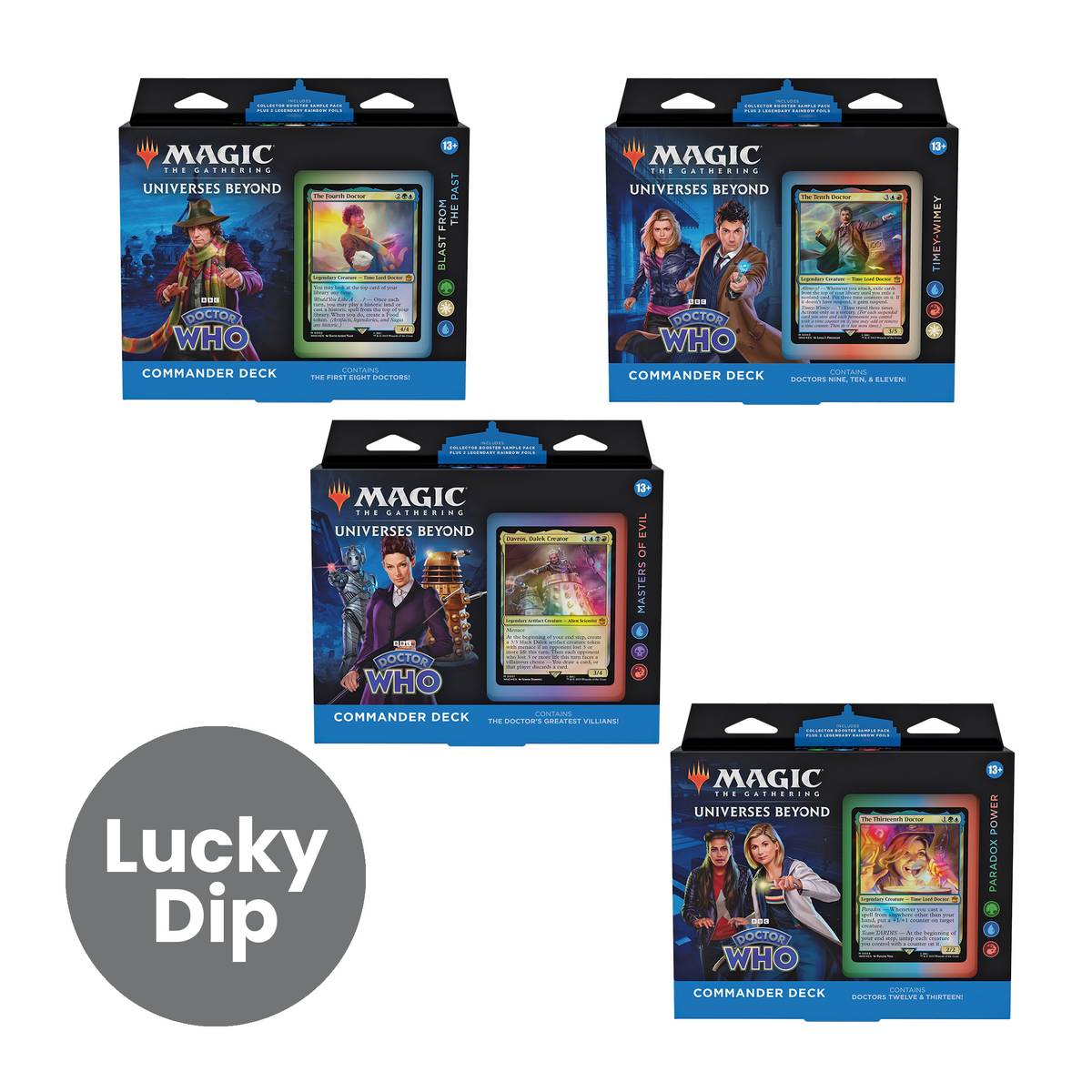 Magic: The Gathering Doctor Who Universes Beyond Commander Deck