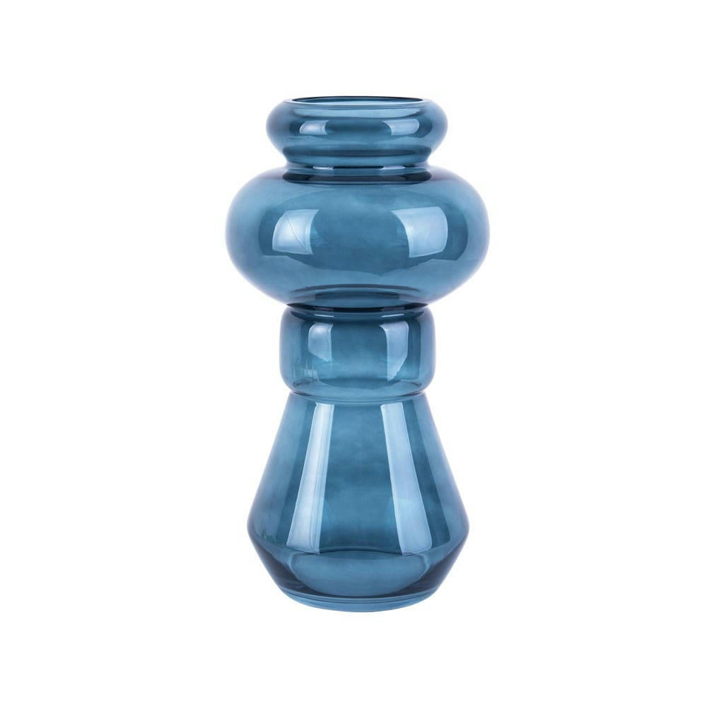 MORGANA - Vase morgana glass medium verre bleu
