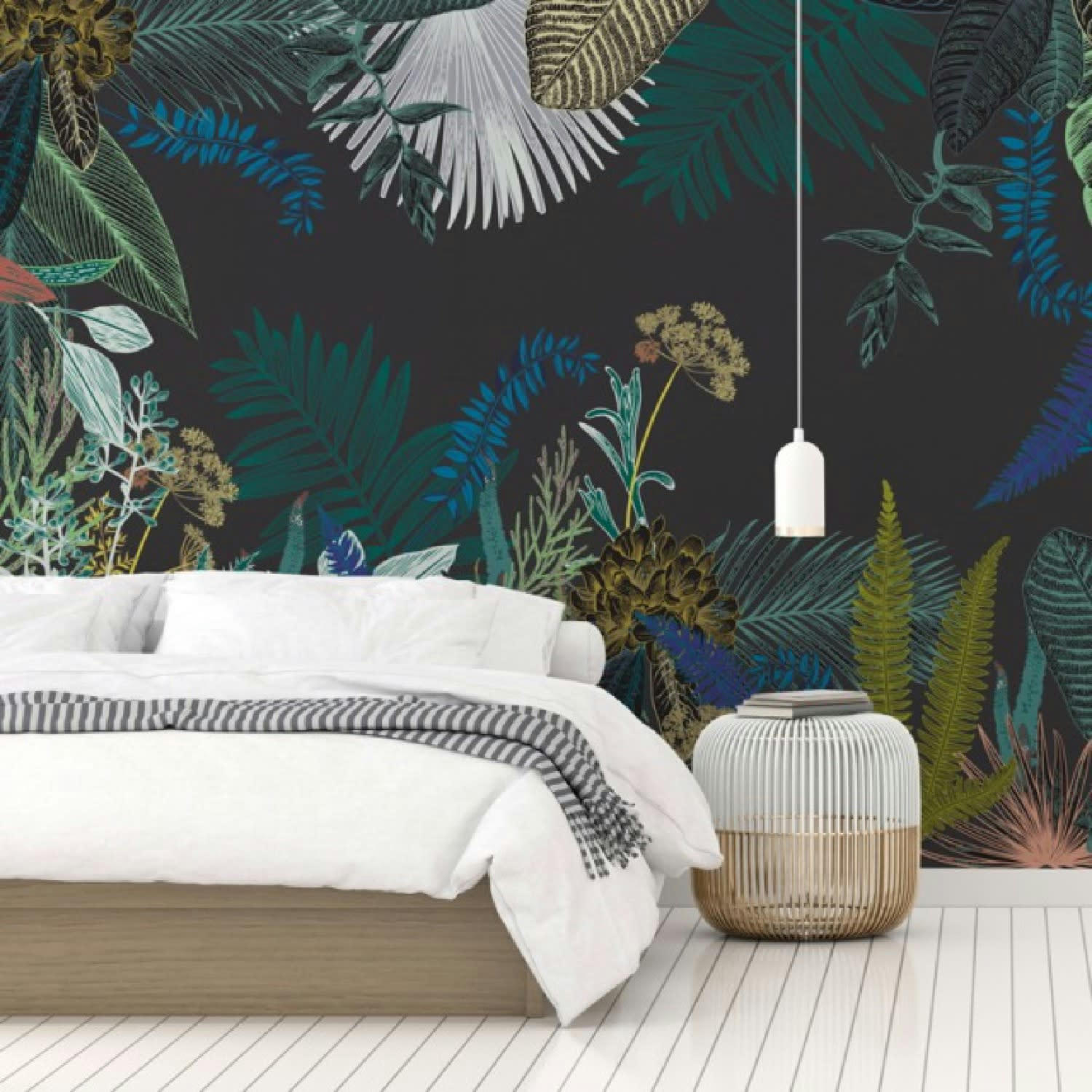 JUNGLE DOUANIER ROUSSEAU - Papier Peint Panoramique L432xH270cm Multicolore Végetal