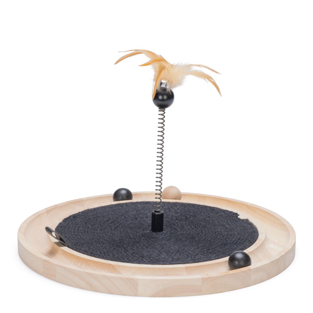 Designed by Lotte Ida Wooden Cat Toy