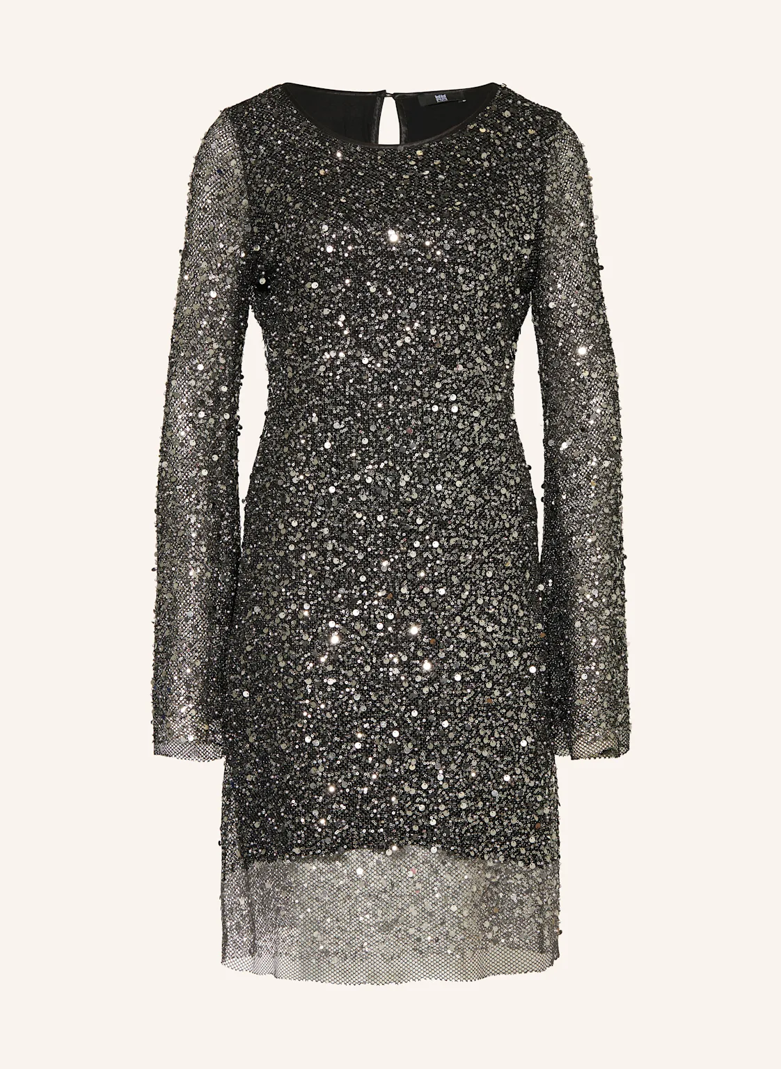 RIANI Meshkleid mit Pailletten