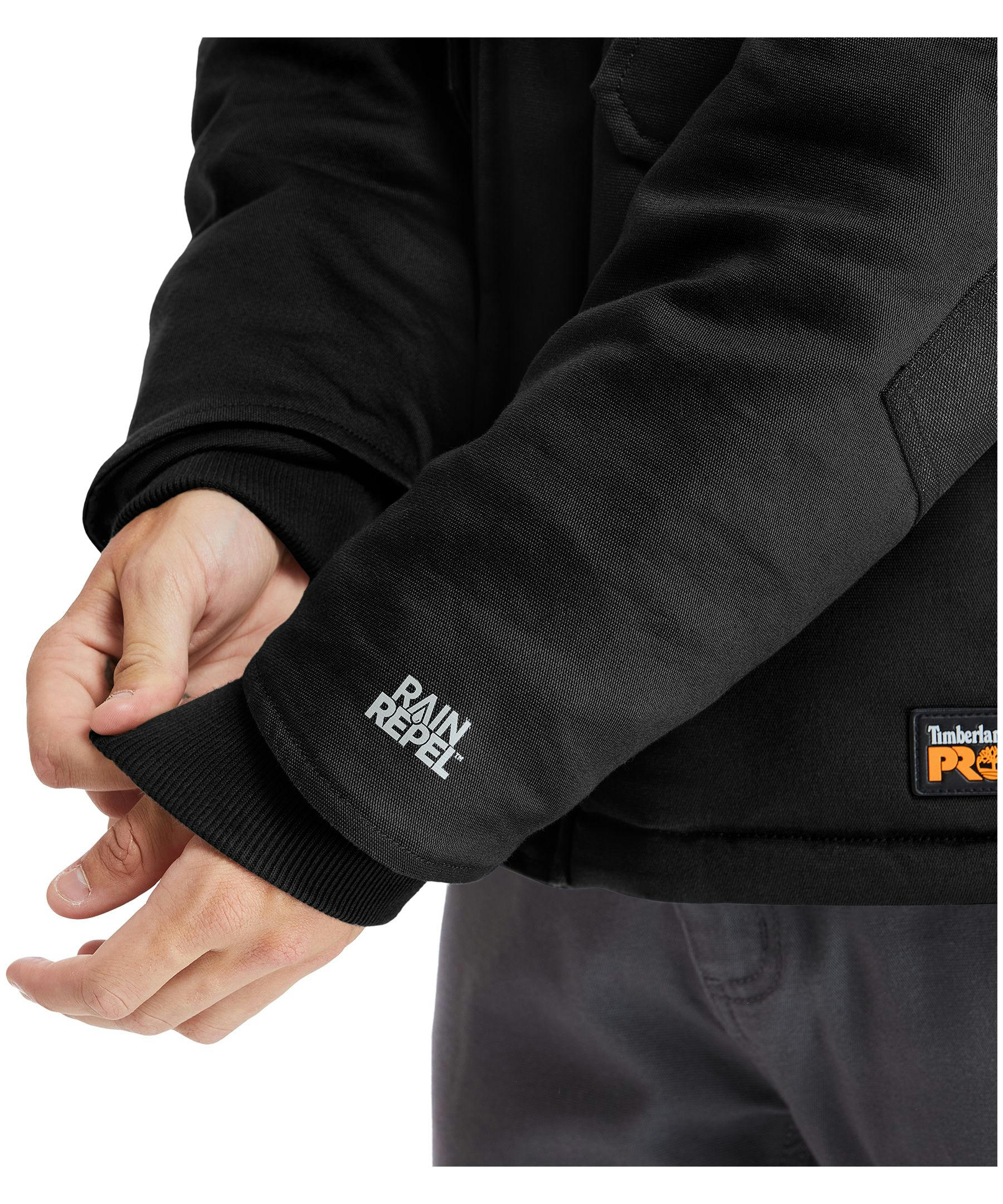 Timberland PRO Men's Ironhide Pro Flex Water Resistant Hooded Insulated Work Jacket