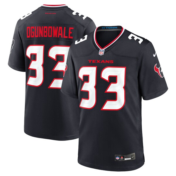 Dare Ogunbowale Houston Texans Nike Team Game Jersey -  Navy