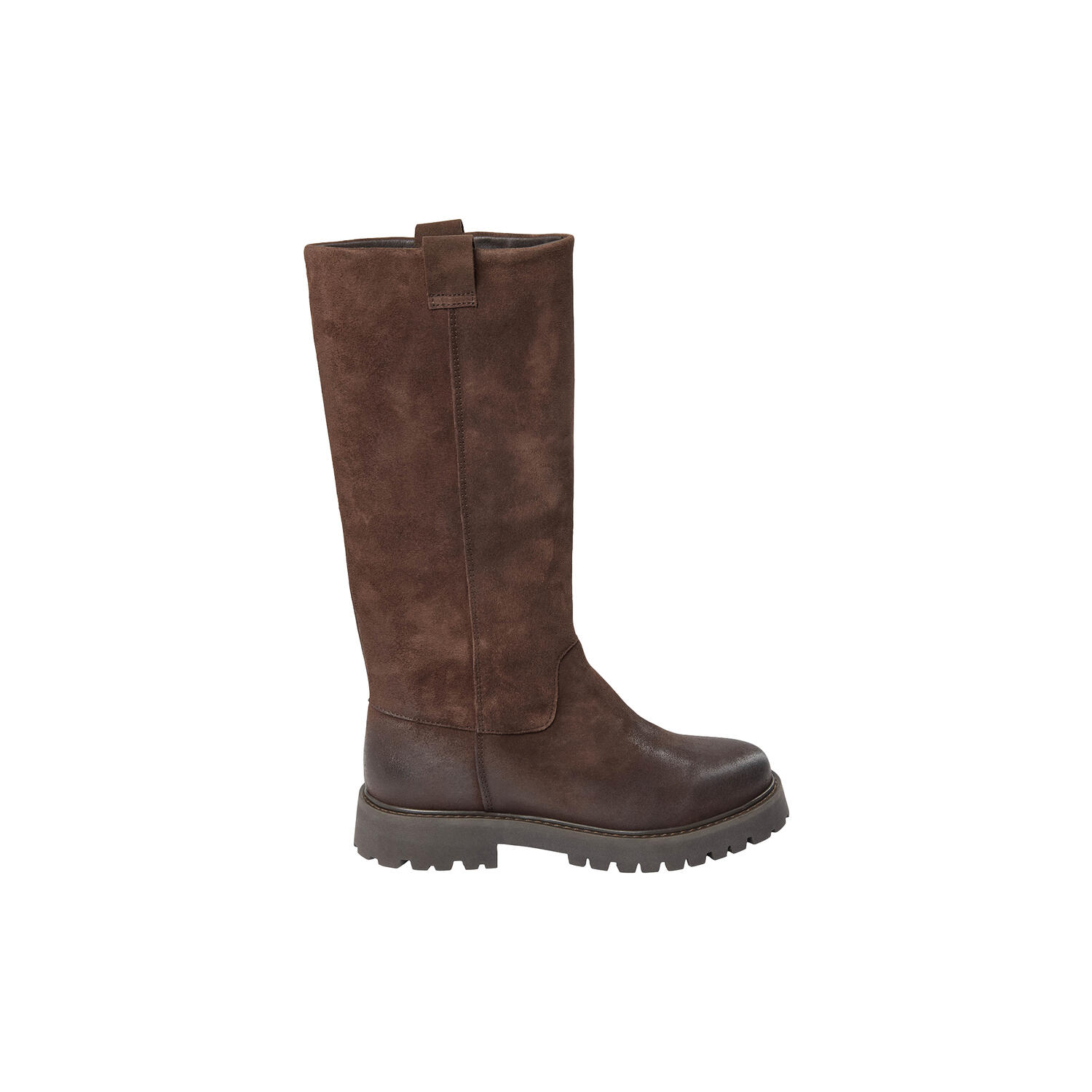 DITTESW KNEE HIGH BOOT, dark brown