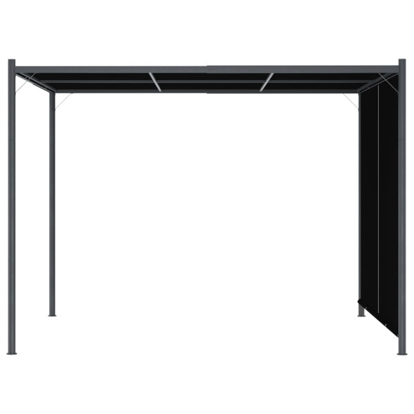 Pergola Antracyt Stal vidaXL