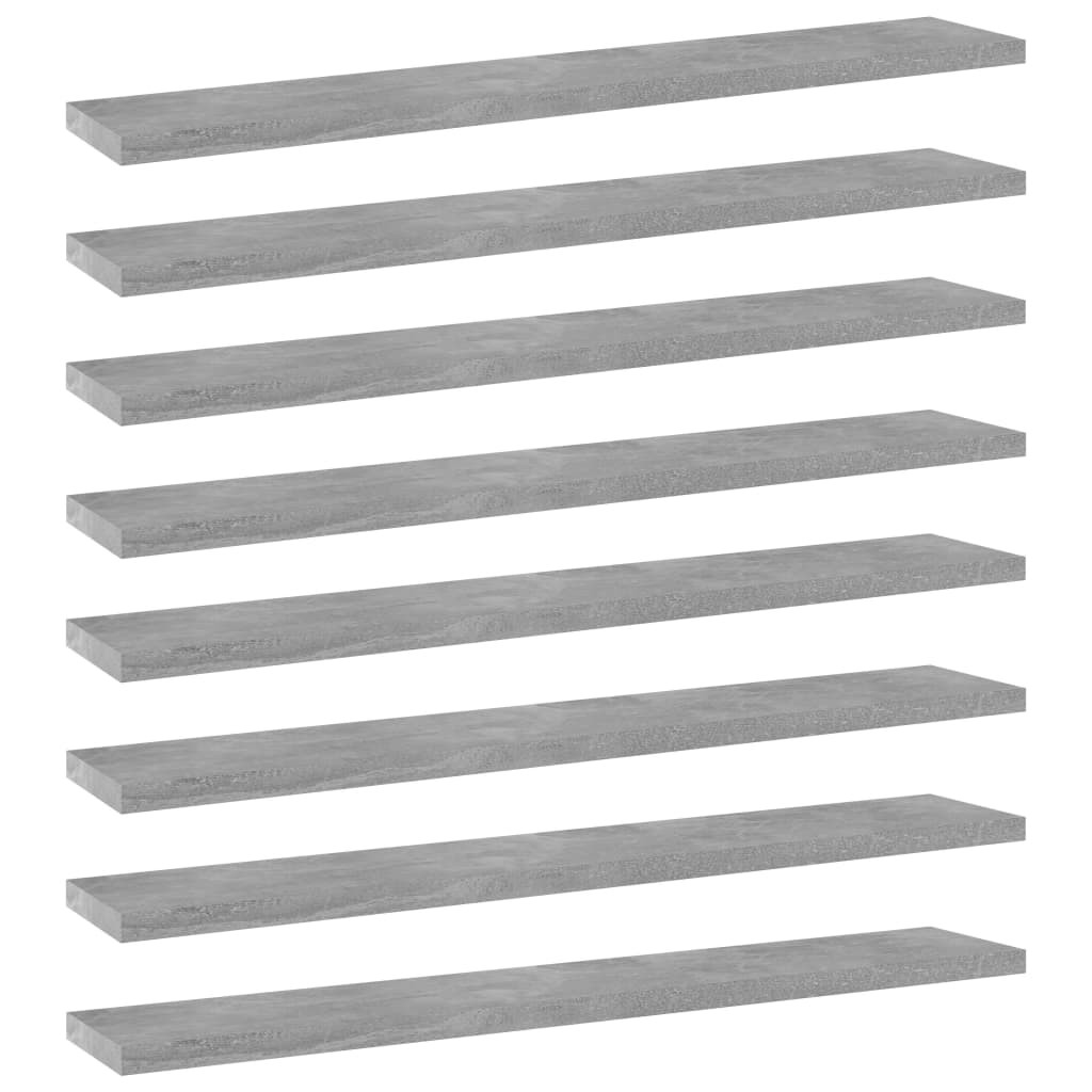 VidaXL Płyta na półki Szary 60 x 10 x 1.5 cm Materiał