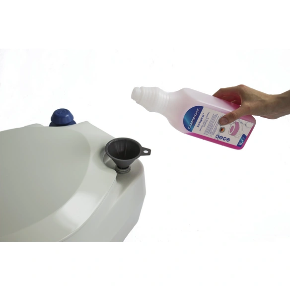 Sanitärzusatz, Instapink -TM-, Wassertank der Toilette