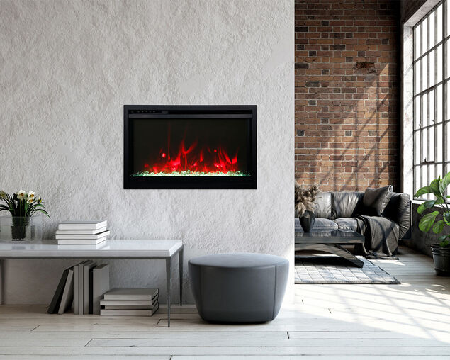 Amantii 26" Extra Slim Featuring a 4" Depth-WiFi-3 Speed Motor-Programable Remote