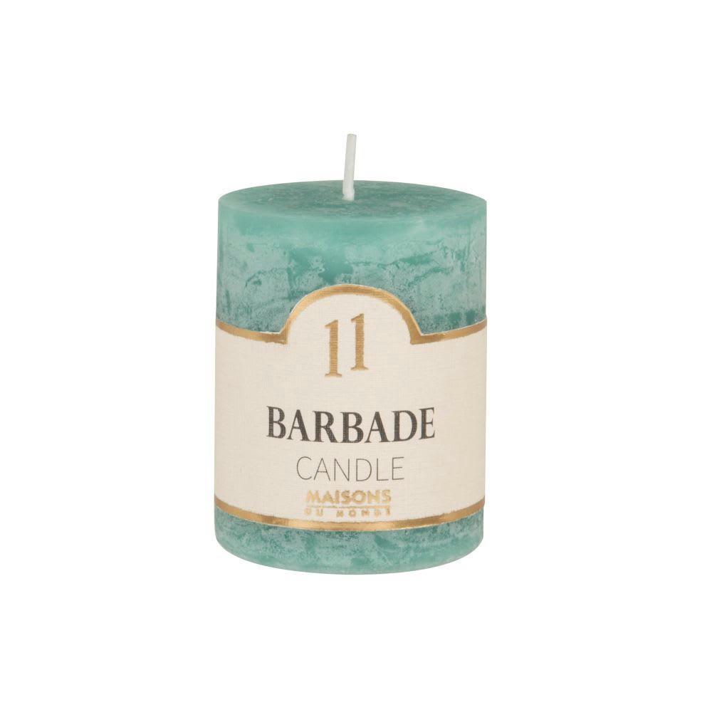 COLORAMA - Bougie parfumée turquoise H6, 75g