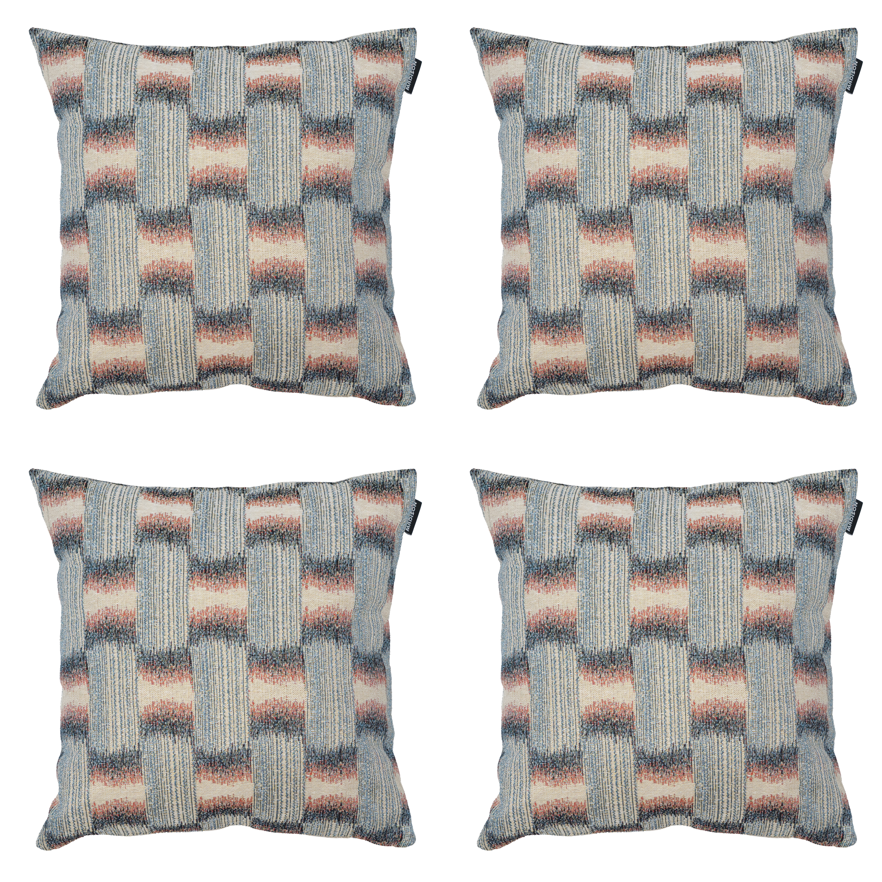 Madison sierkussen Madison Home - multikleur - 45x45x10cm - set van 4