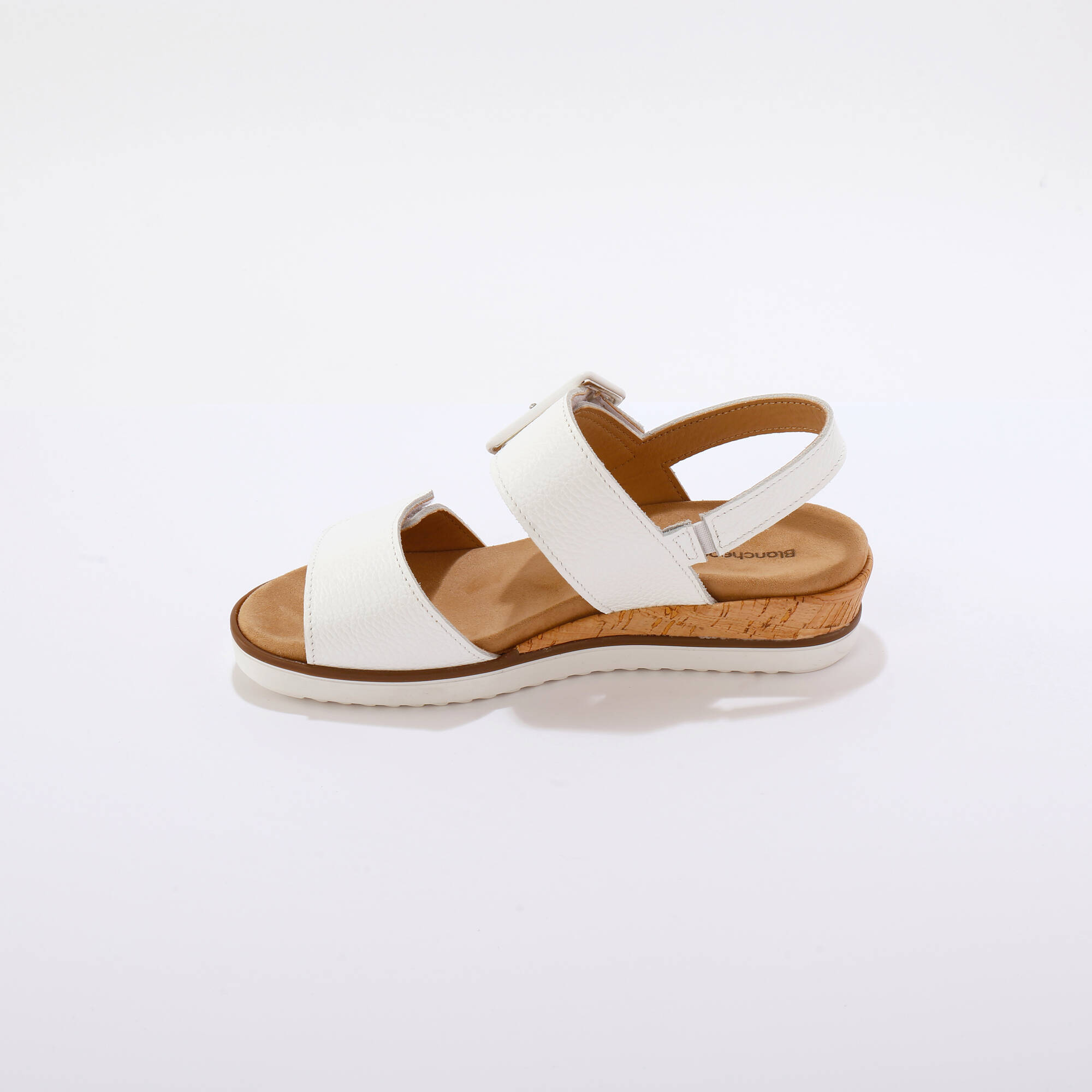 Sandales cuir ouverture totale