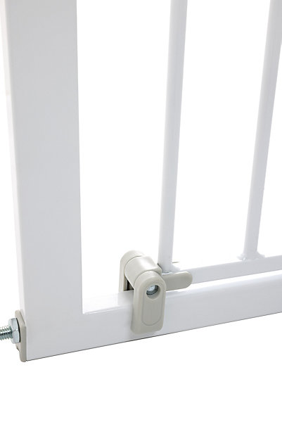 Barrière de sécurité en métal blanc Gate