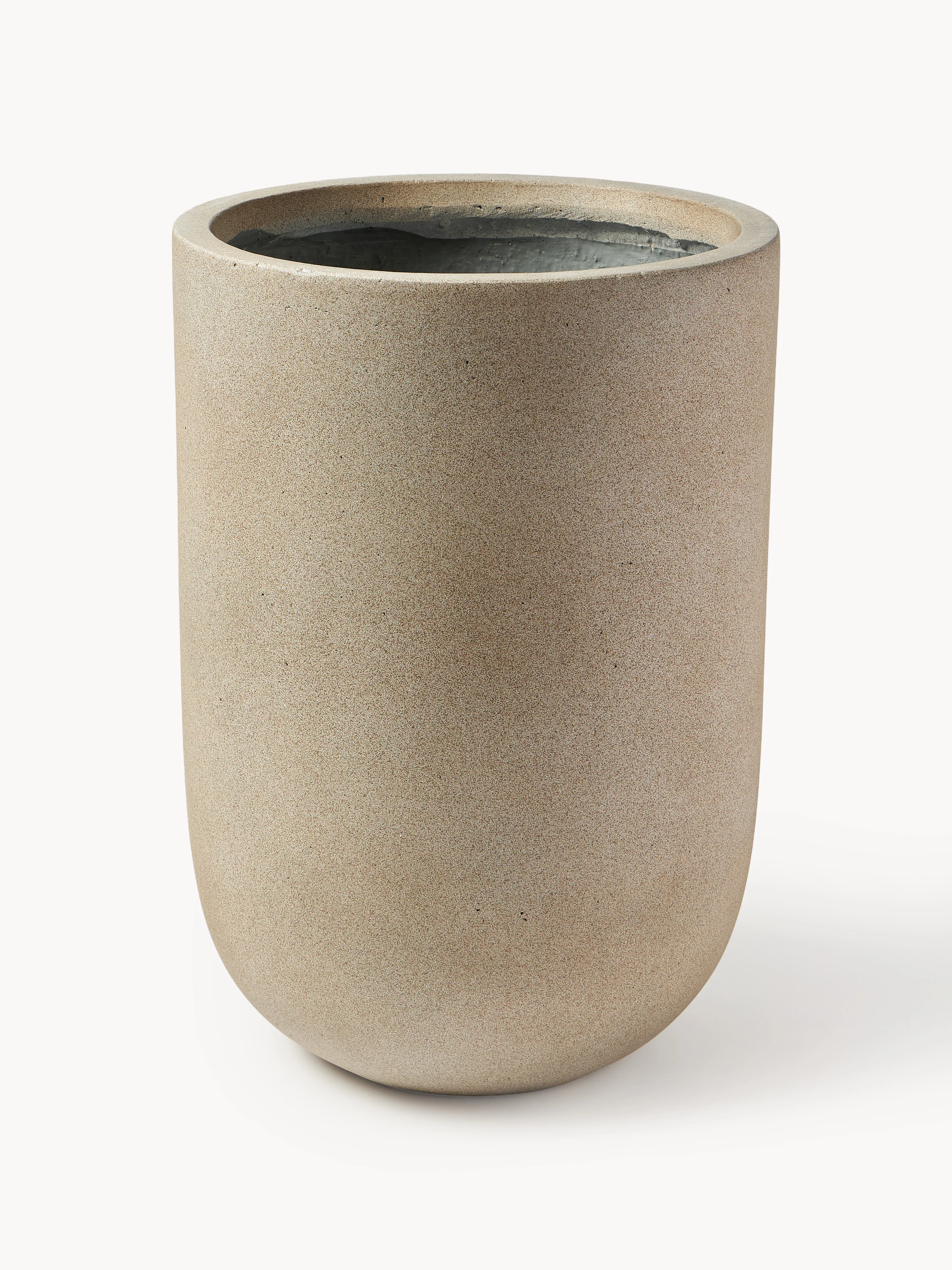 Blumentopf Tuscany aus Beton, H 40 cm