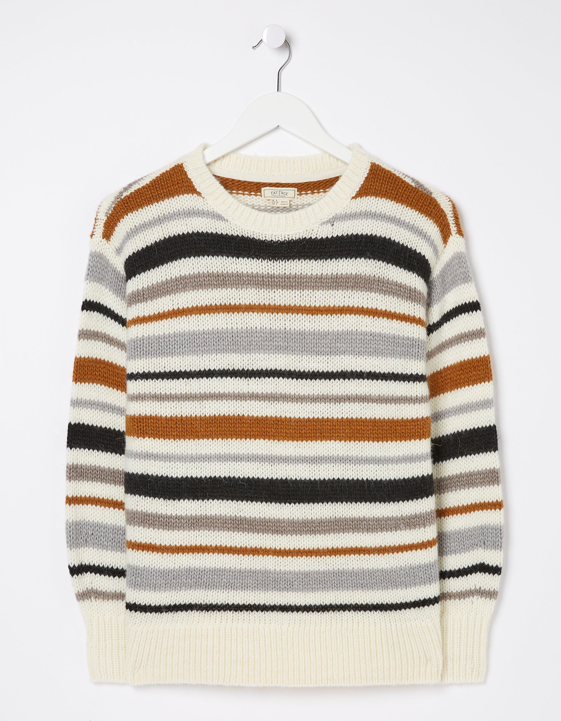 Stripe Crew Jumper