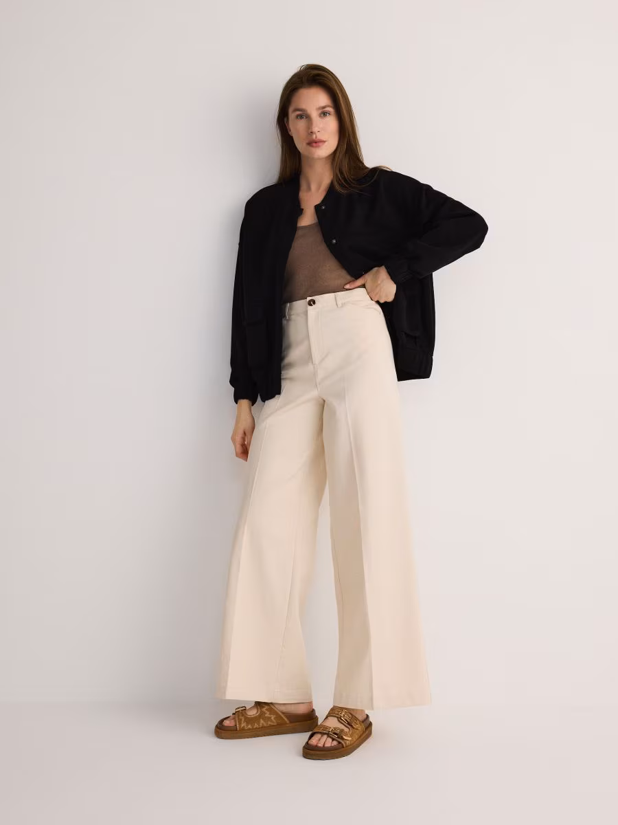 Modal Blend Bomber Jacket