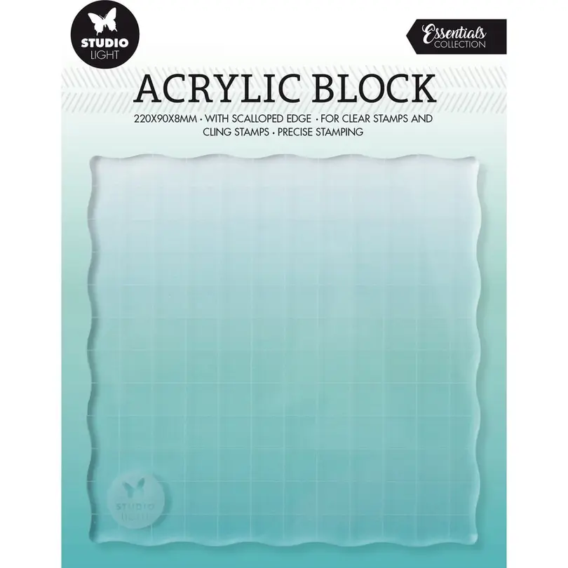 Bastelset Acryl-Stempelblock