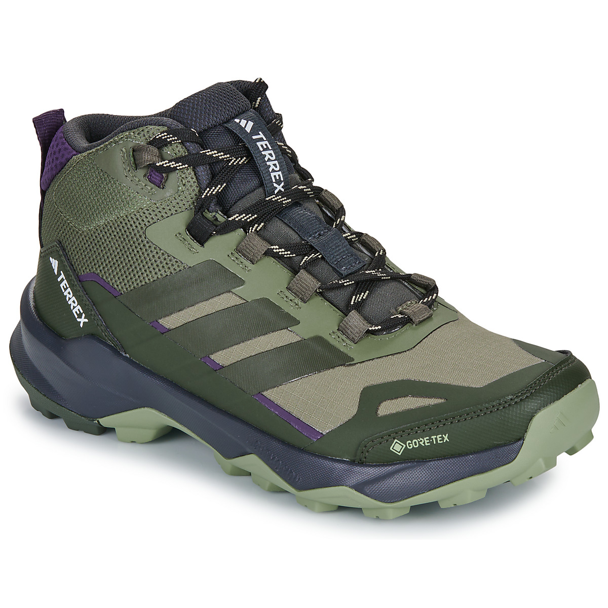 adidas TERREX - TERREX SKYCHASER AX5 MID GTX W - Kaki / Violet