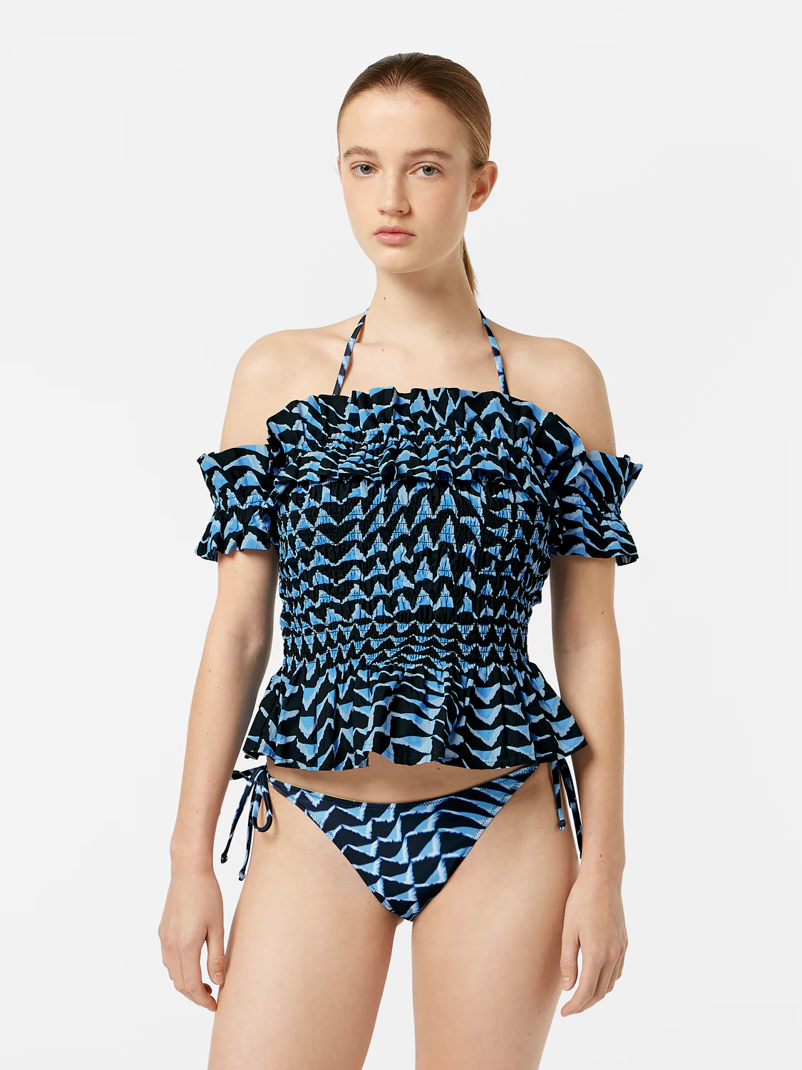 Ruffled Off The Shoulder Top