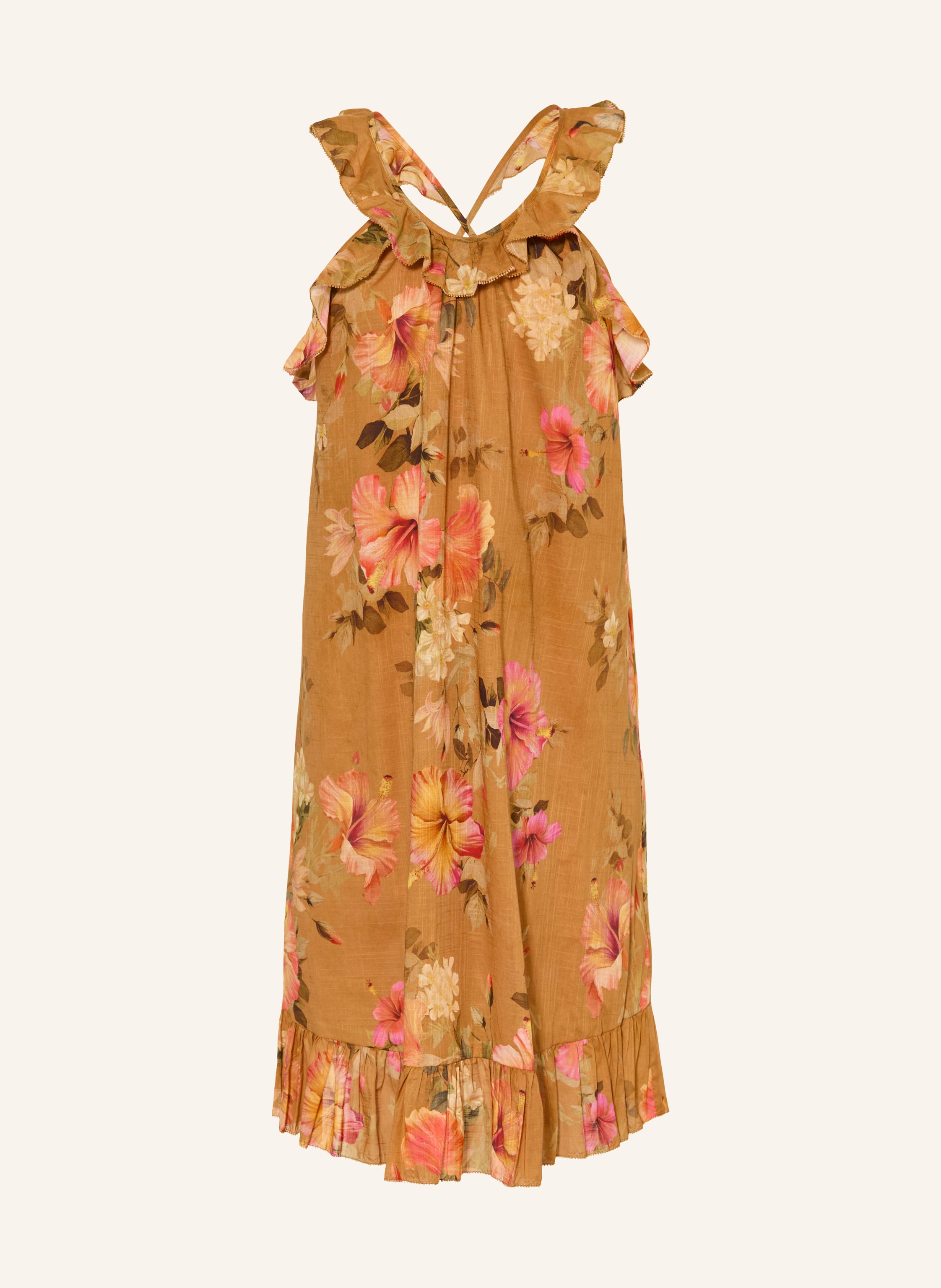 ZIMMERMANN Kleid MAHON mit Rüschen