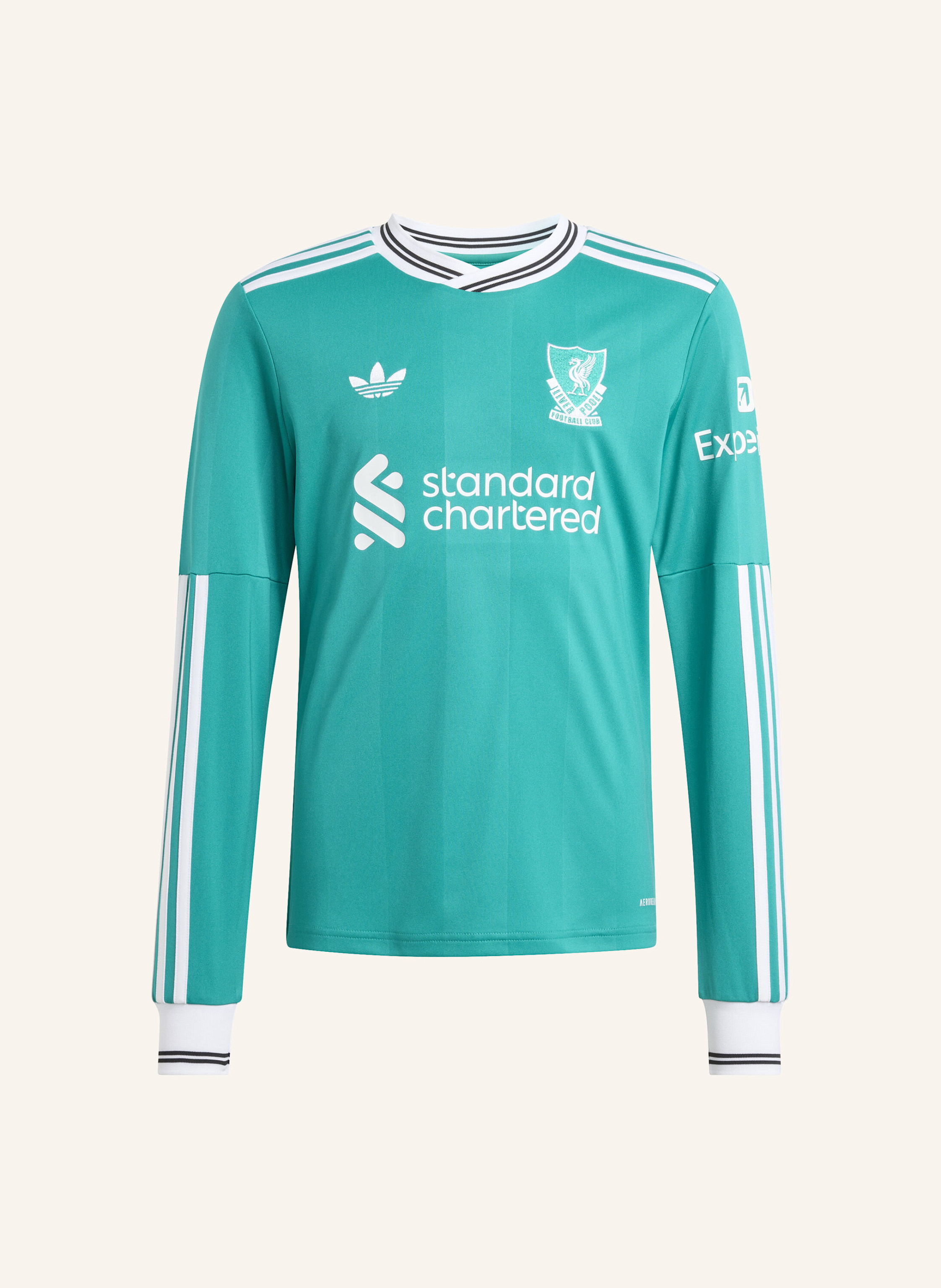 adidas LIVERPOOL FC 25/26 LONG SLEEVE KIDS AUSWEICHTRIKOT