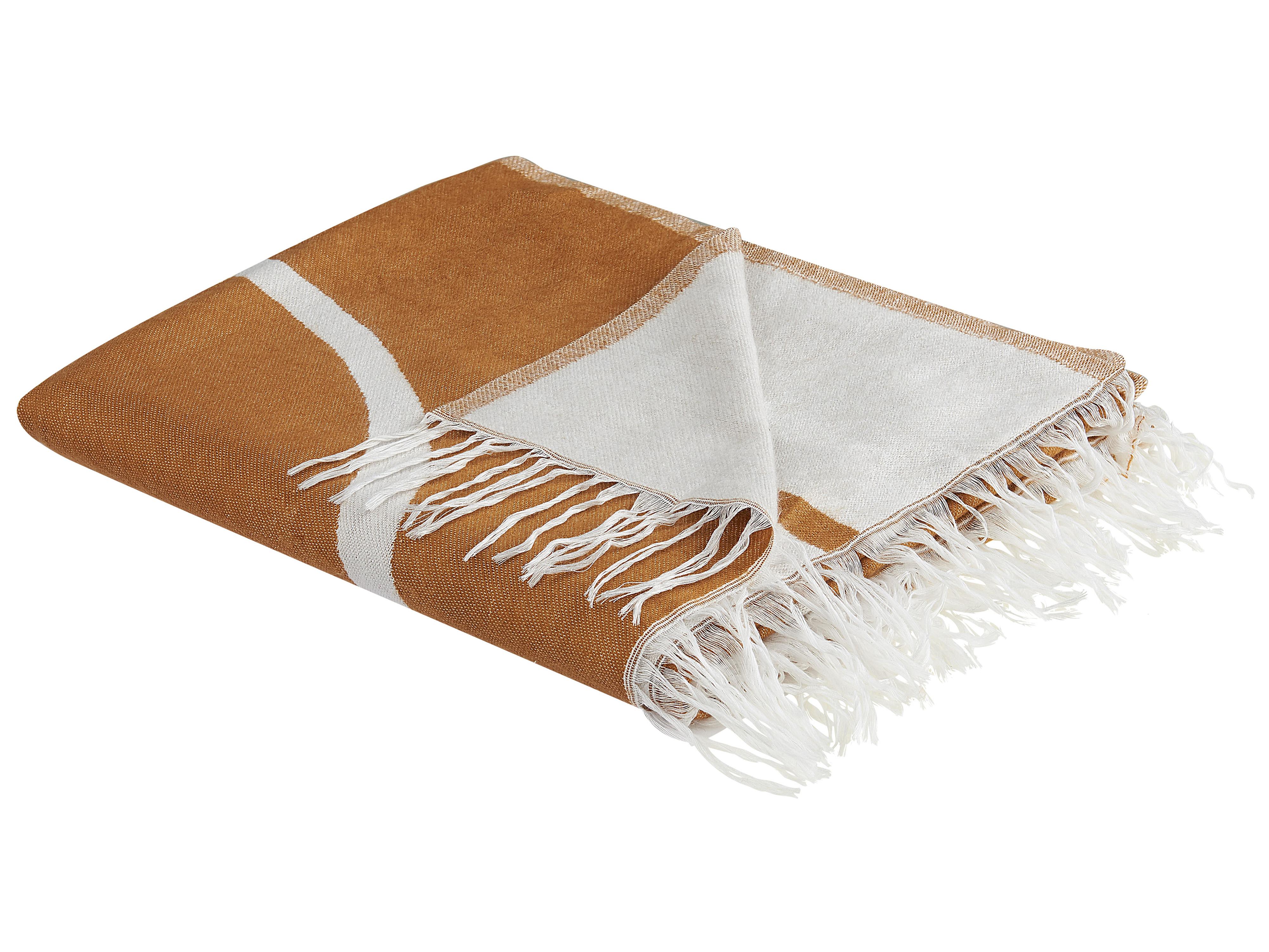 Blanket PALHI Fabric 130 x 170 cm Orange