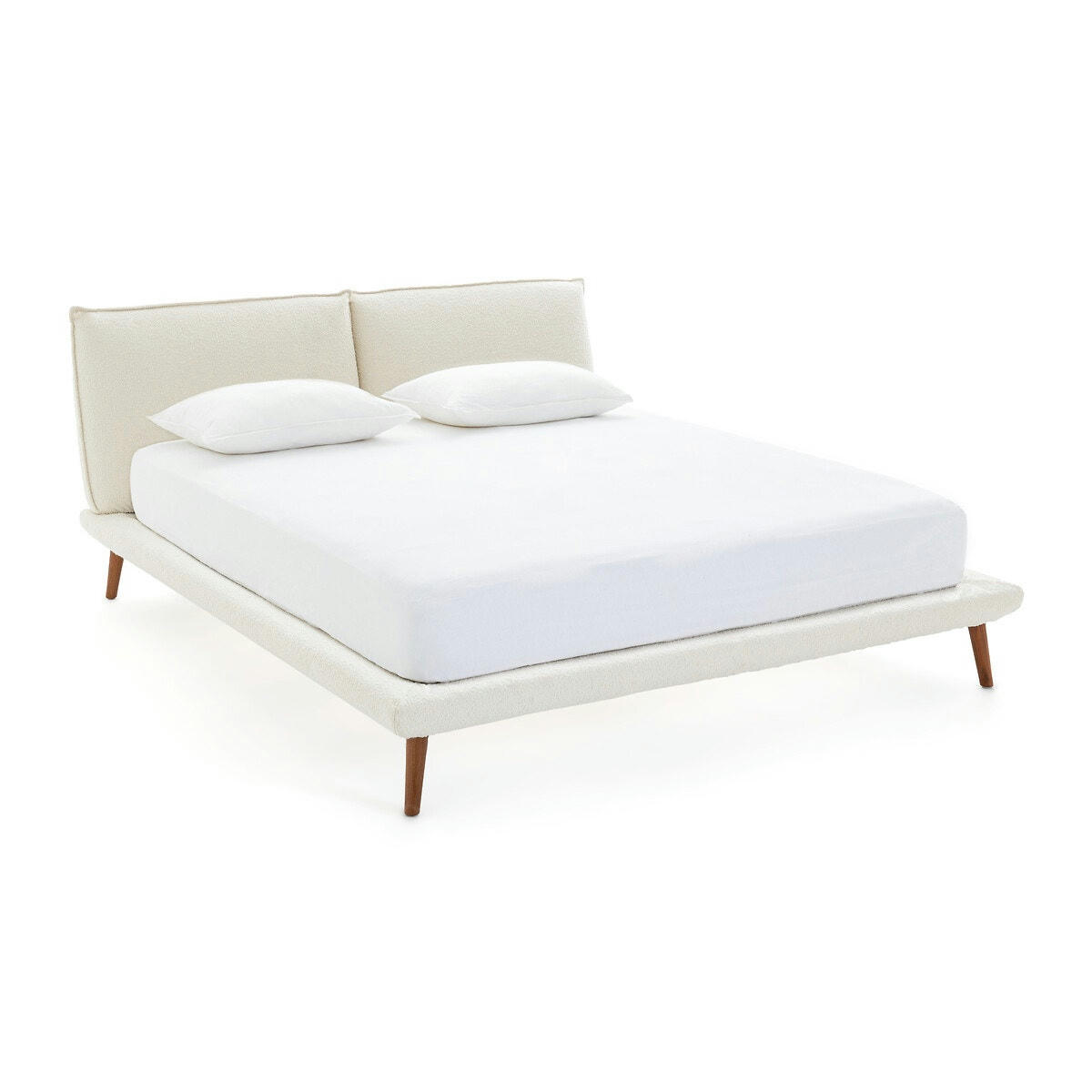 Lit bouclette + sommier, Aurore design E. Gallina