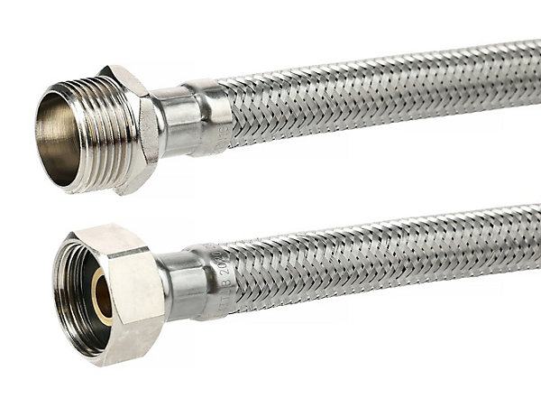 Flexible ACS sanitaire Mâle Femelle 15/21 - 150mm - GARIS - F01MF0150-15
