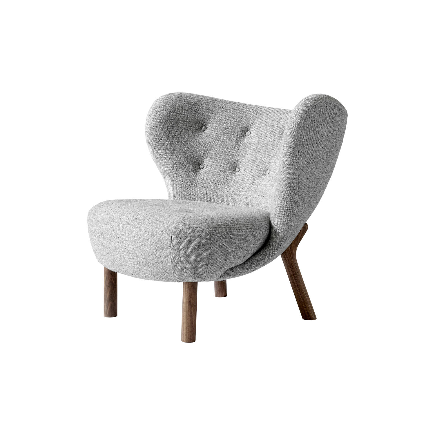 Little Petra VB1 loungestol, Hallingdal 130/olieret valnød
